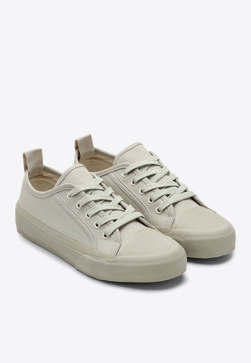 Studio Nicholson Byrd Low-Top Canvas Sneakers Gray BYRD739/P_STUNI-DO