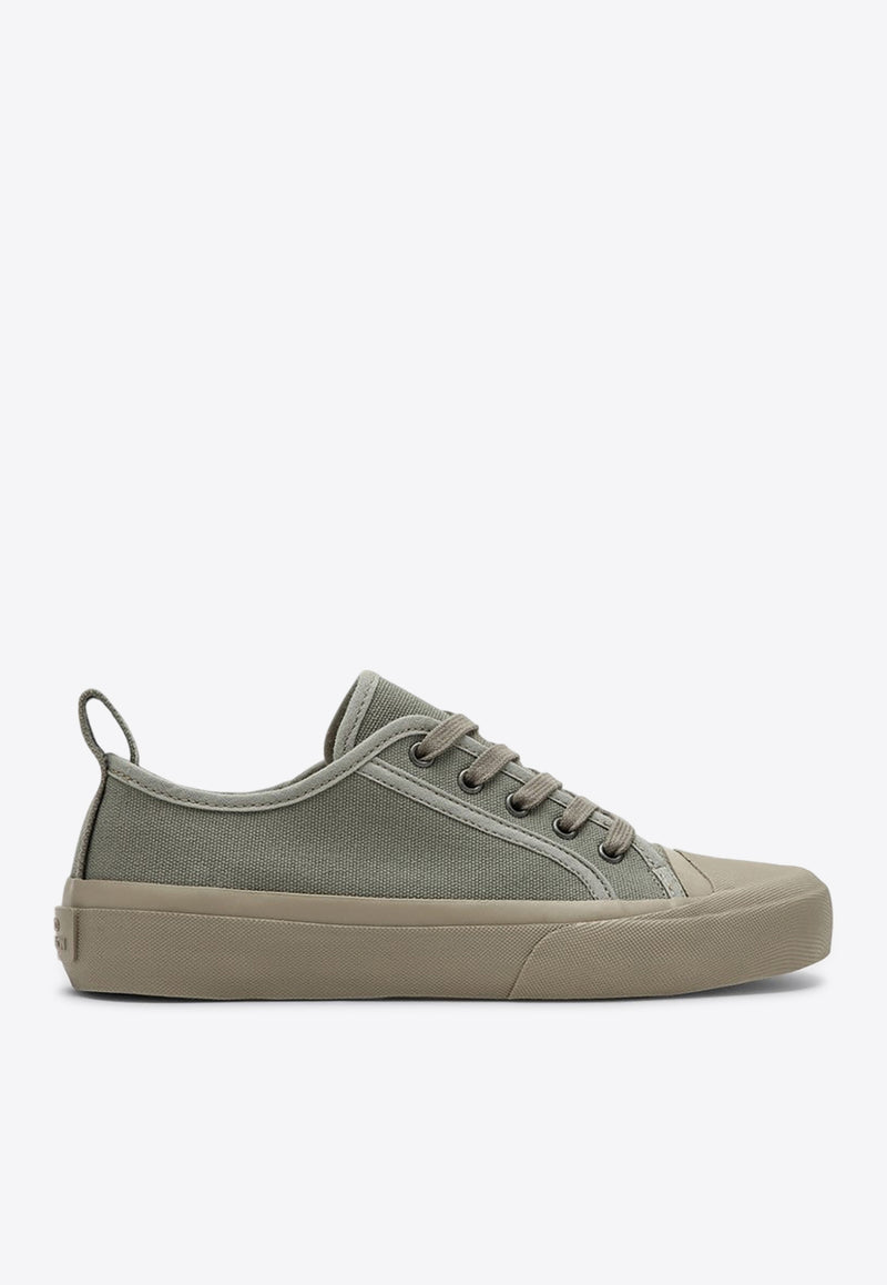 Studio Nicholson Byrd Low-Top Canvas Sneakers Khaki BYRD739/P_STUNI-KH