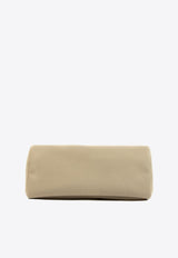 Hermès Herbag Zip Cabine Bag in Beton Toile and Naturel Sable Leather with Palladium Hardware