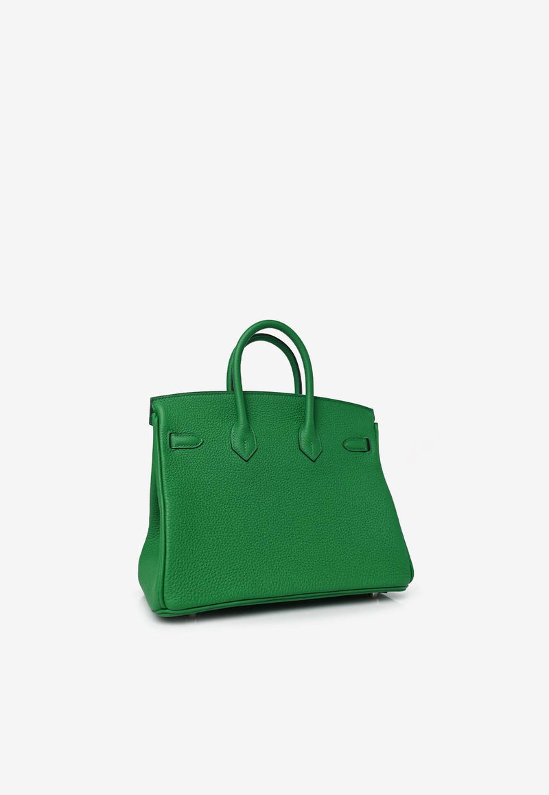 Hermès Birkin 25 in Bambou Togo Leather with Palladium Hardware