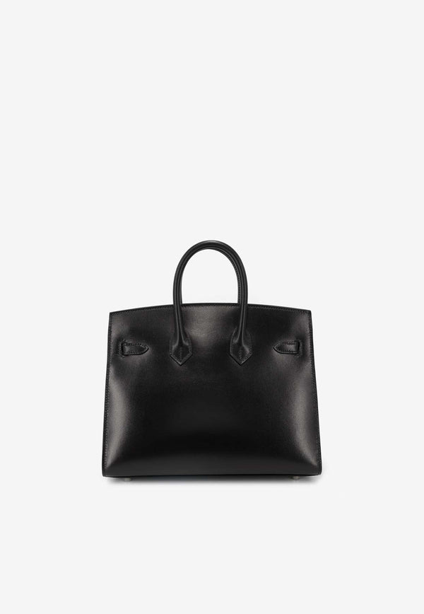 Hermès Birkin 25 Sellier in Black Box Calf Leather with Palladium Hardware