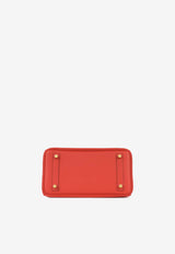 Hermès Birkin 25 in Vermillion Swift Leather with Gold Hardware