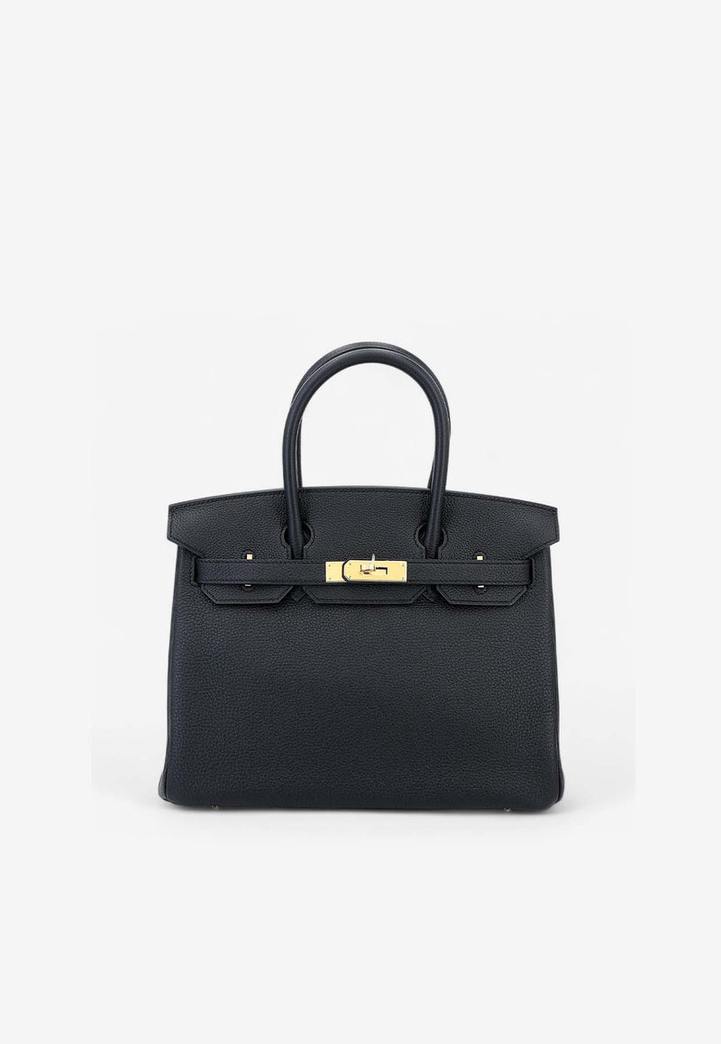 Hermès Birkin 30 HSS in Black Togo Leather with Gold Hardware