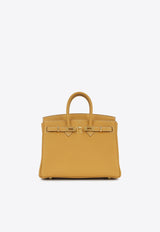 Birkin 25 in Naturel Sable Togo Leather with Gold Hardware