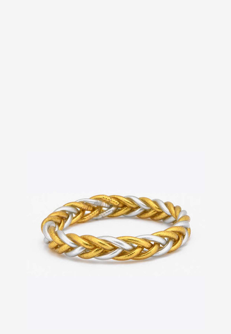 Baan Buddhist Braided Bangle Multicolor BN300BGSL_BPB