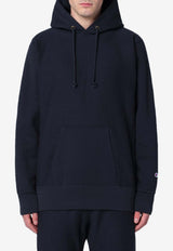 Champion Reverse Weave Hooded Sweatshirt Blue C5A101CO/P_CHAMP-X370