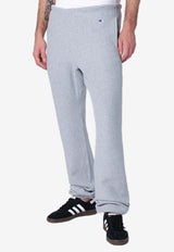 Champion Logo Patch Track Pants Gray C5A201CO/P_CHAMP-X2UC