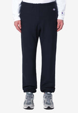 Champion Logo Patch Track Pants Blue C5A201CO/P_CHAMP-X370