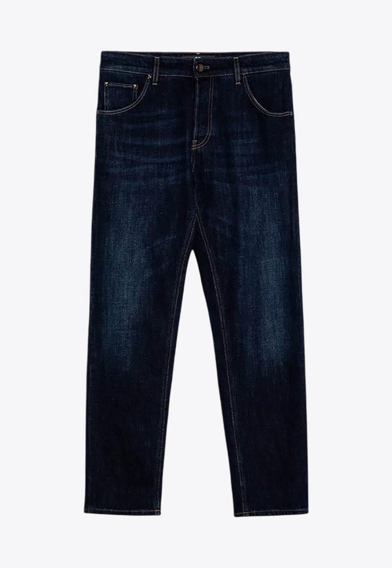 PT Torino Washed Straight Jeans Indigo C5RP05B0TX1640/P_PT01-MN14