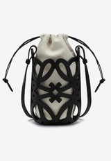 Loewe Anagram Cut-Out Bucket Bag Black C922Y62X07LE/Q_LOEW-1205