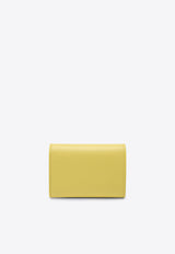 Loewe Small Anagram Pebble Leather Wallet Yellow CANBS33X01LE/P_LOEW-4407