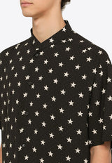 Balmain Stars Buttoned Shirt CH1HK035VE26/O_BALMA-EDK