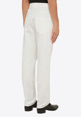 Balmain Basic Straight-Leg Jeans CH1MI070DB69/O_BALMA-0FA