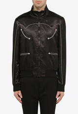 Balmain Reversible Zip-Up Bomber Jacket CH1TF570XI16/O_BALMA-EDK