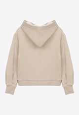 Chloé Kids Girls Embroidered Hooded Sweatshirt CHC20357-BCO/P_CHLOE-C03 CHC20357-BCO/P_CHLOE-C03_621-6