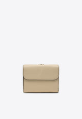 Chloé Small Alphabet Tri-Fold Wallet Beige CHC21WP945F57/P_CHLOE-24Q