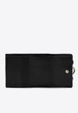 Chloé Mini Alphabet Tri-Fold Wallet Black CHC21WP946F57/P_CHLOE-001