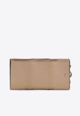 Chloé Mini Alphabet Tri-Fold Wallet Blush CHC21WP946F57/P_CHLOE-6J5