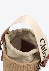 Chloé Small Woody Bucket Bag Beige CHC22SS381G55/Q_CHLOE-101