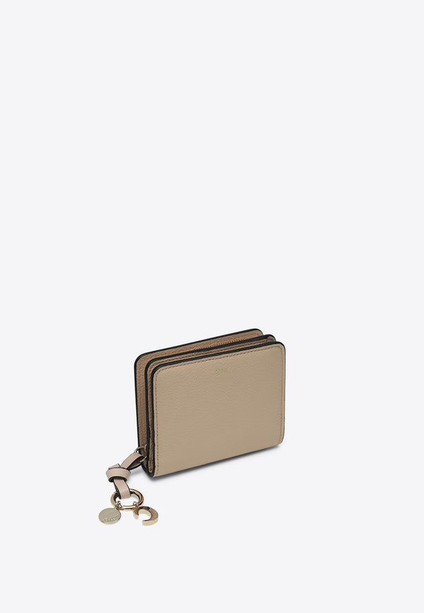 Chloé Alphabet Leather Wallet Blush CHC22WP765F57/P_CHLOE-6J5