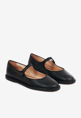 Chloé Rubie Ballet Flats in Leather CHC23A880DM001 BLACK