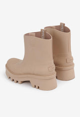 Chloé Raina Rain Boots CHC23A904FP26G BEIGE ROSE