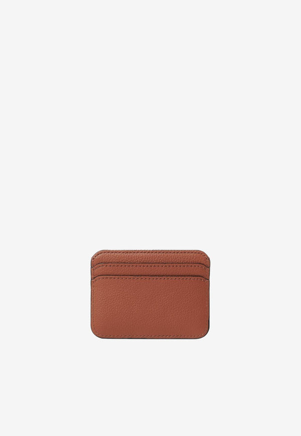 Chloé Marcie Leather Cardholder CHC23AP096I3125M TAN