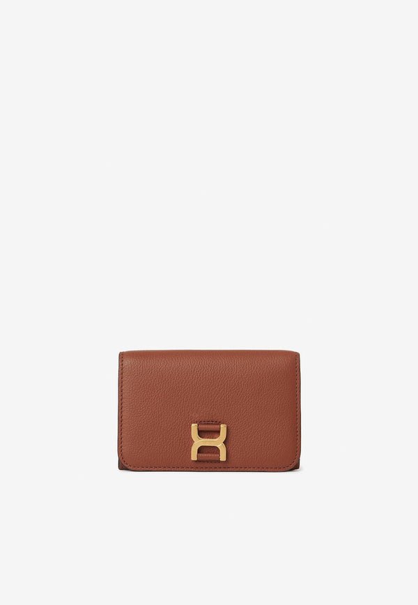 Chloé Medium Marcie Compact Wallet CHC23AP097I3125M TAN