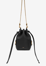 Chloé Micro Marcie Bucket Bag CHC23AP844I31001 BLACK Black