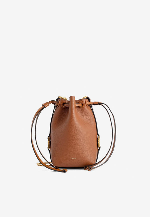 Chloé Micro Marcie Bucket Bag CHC23AP844I3125M TAN Tan