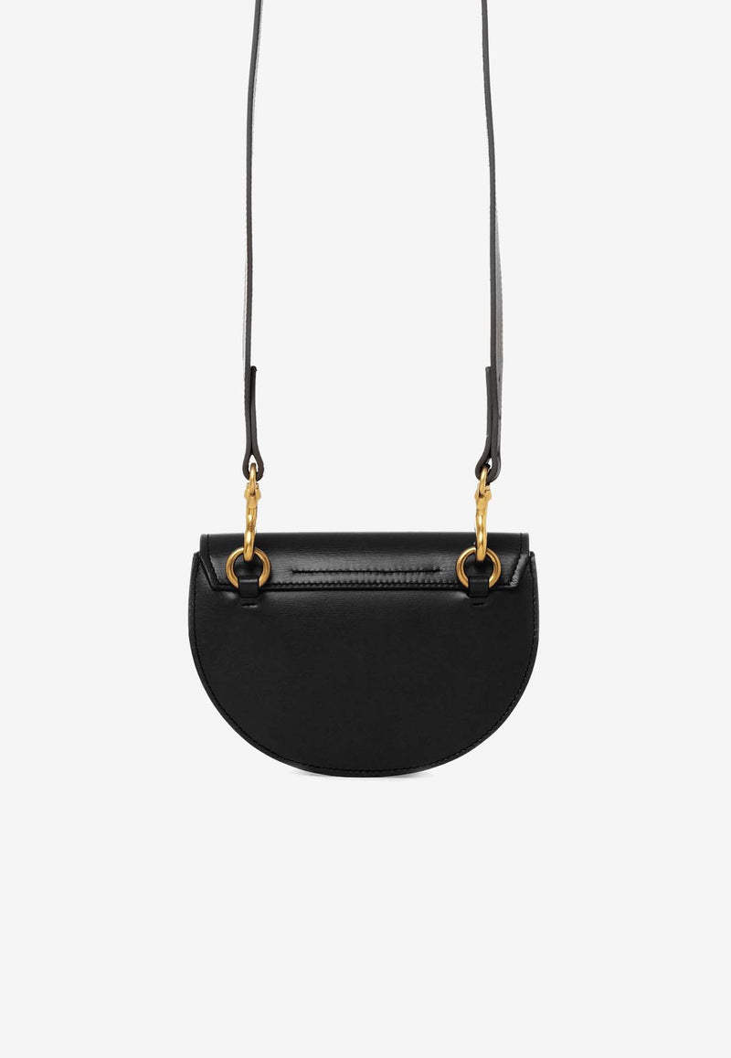 Chloé Mini Marcie Shoulder Bag CHC23AP847K82001 BLACK