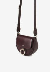 Chloé Small Arlène Crossbody Bag CHC23AS141J3855P DEEP VIOLINE