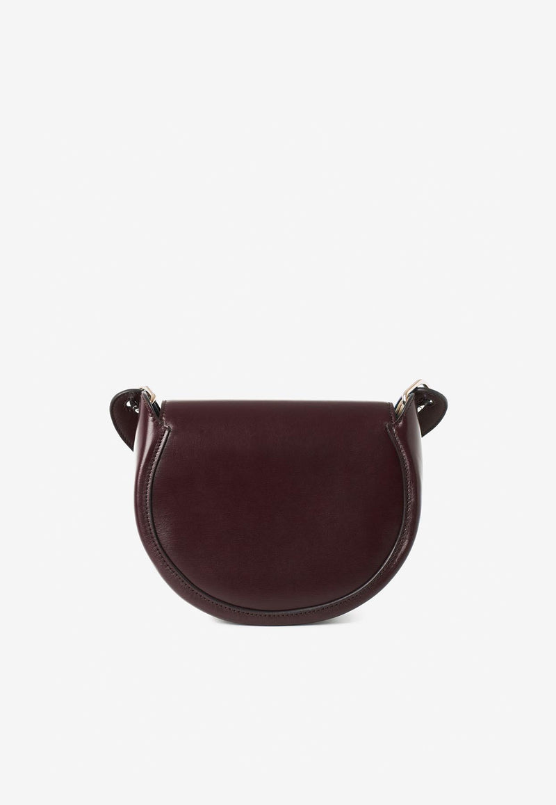 Chloé Small Arlène Crossbody Bag CHC23AS141J3855P DEEP VIOLINE