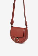 Chloé Small Arlène Crossbody Bag CHC23AS141J38845 AUTUMN LEAF Brown