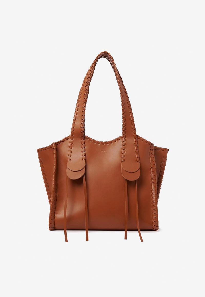 Chloé Medium Mony Tote Bag CHC23AS561L02247 CARAMEL