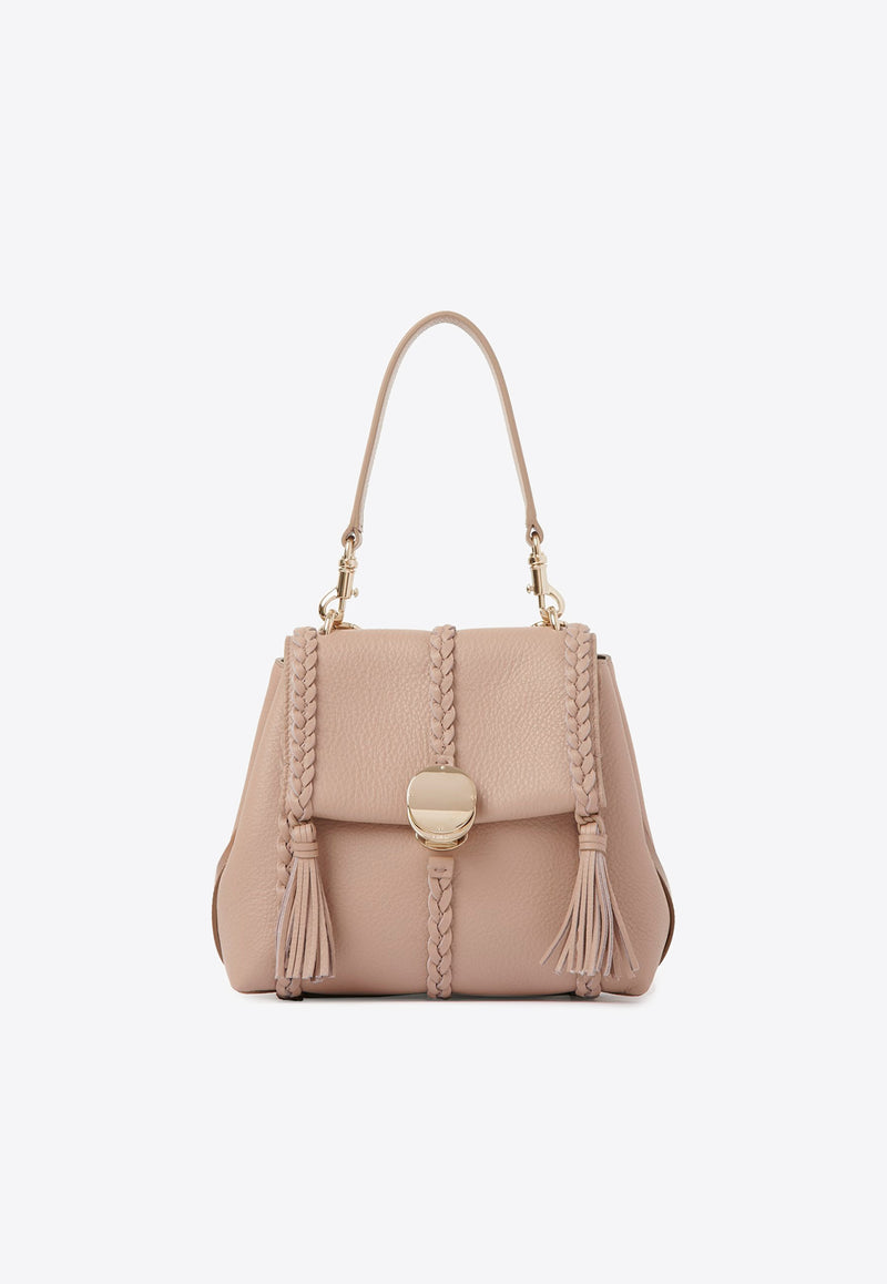 Chloé Small Penelope Shoulder Bag CHC23US567K1528U NOMAD BEIGE