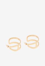 Chloé Marcie Hoop Earrings CHC23WFE03CB7745TU BRIGHT GOLD