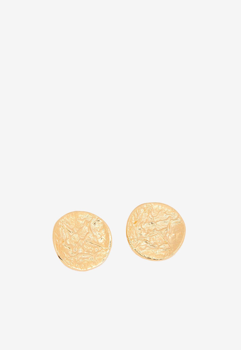 Chloé Penelope Coin Earrings CHC23WFE83CB7745TU BRIGHT GOLD