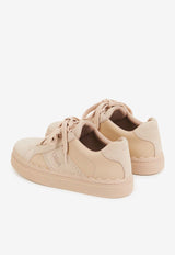 Chloé Lauren Low-Top Sneakers CHC24A953ND276 Smooth Tan