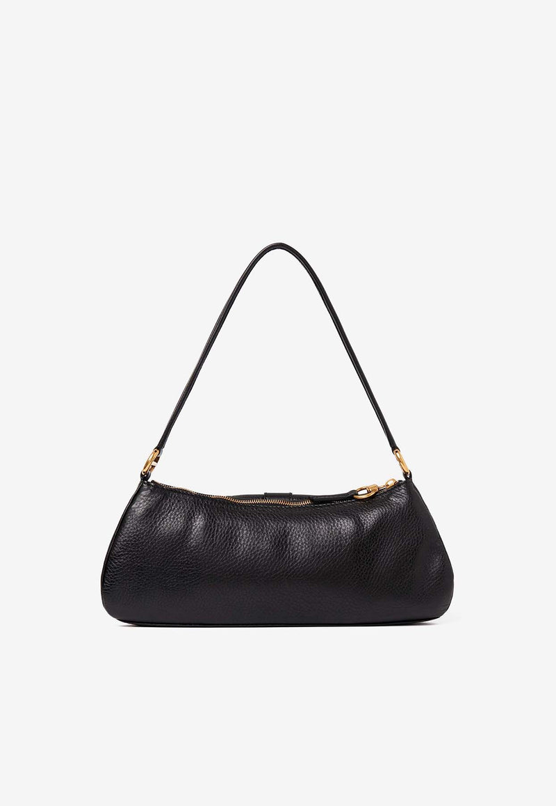 Chloé The 99 Leather Shoulder Bag CHC24AS710N84001 Black