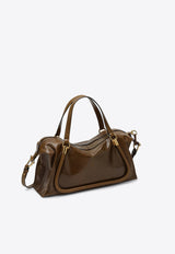 Chloé Party 24 Leather Top Handle Bag Brown CHC24AS750N82/P_CHLOE-20X