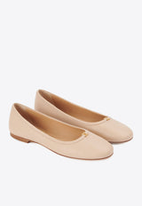 Chloé C-Logo Ballerina Flats CHC24S973H76J2 DELICATE NUDE