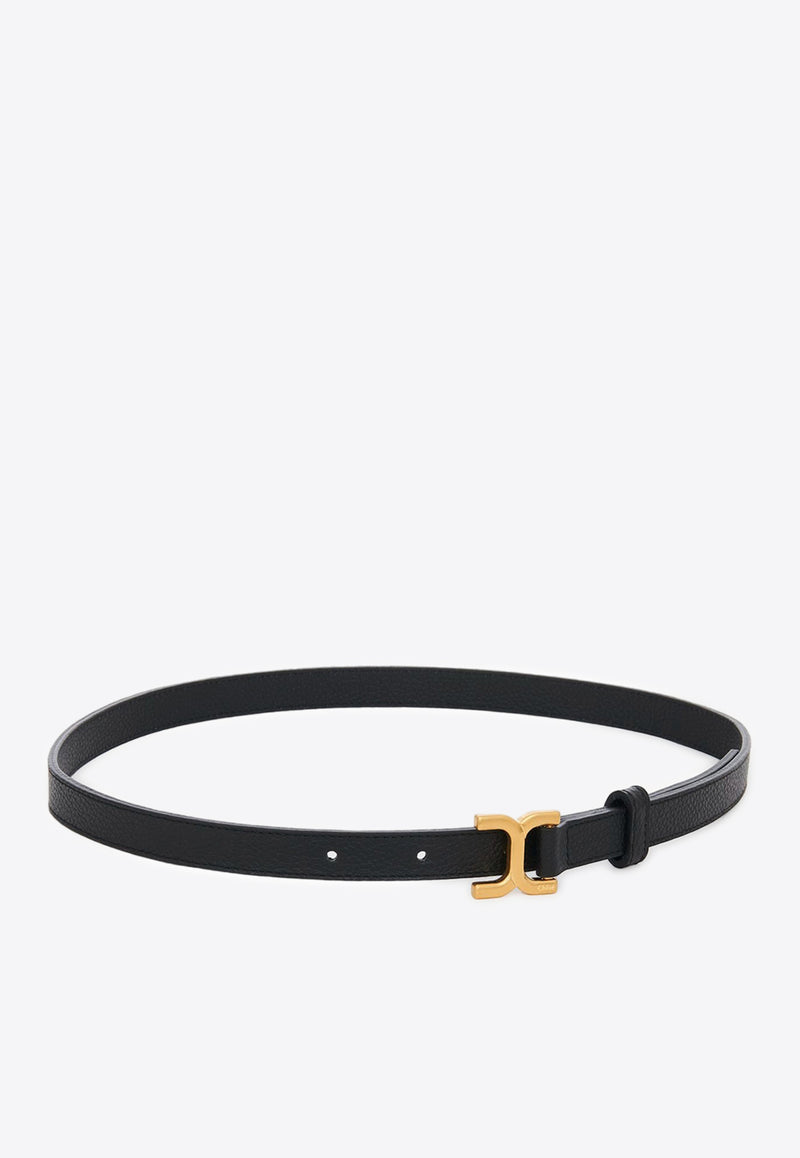 Chloé Marcie Slim Belt CHC24SC050MAR001 BLACK