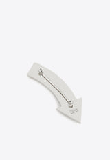 Chloé Thelma Arrow-Shaped Brooch CHC24SFP59CH59DGTU PALLADIUM