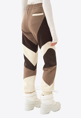 Chloé Color-Block Track Pants CHC24SJT0179023E SOOTY KHAKI