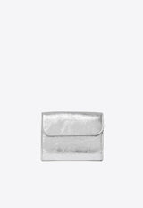 Chloé Small Marcie Tri-fold Wallet  CHC24SP099L919DL SILVER