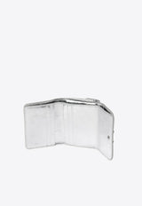 Chloé Small Marcie Tri-fold Wallet  CHC24SP099L919DL SILVER