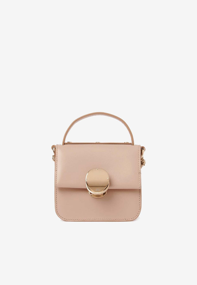 Chloé Micro Penelope Top Handle Bag CHC24SP423L8726Z POWDER BEIGE