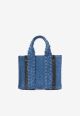 Chloé Small Penelope Clutch CHC24SS397M4845D DENIM