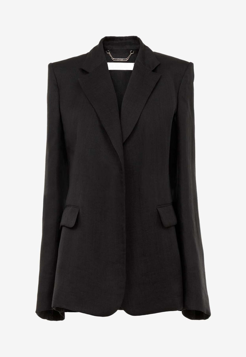 Chloé Buttonless Tailored Jacket CHC24UVE13016001 BLACK